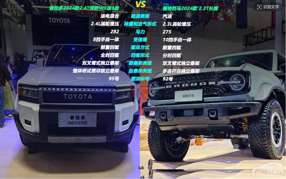 2024北京車展實(shí)拍:福特烈馬VS普拉多 15