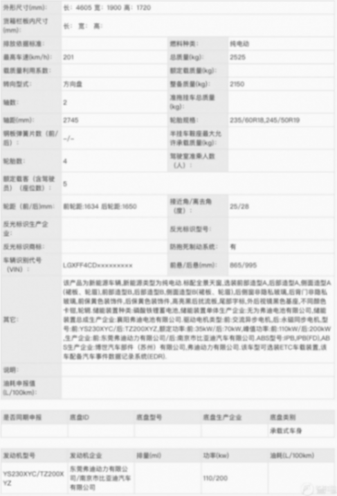 方程豹豹3完成申報 前后雙電機/4.9s破百