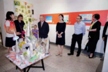 匯集23國160余件作品,國際少兒創新藝術邀請展開幕