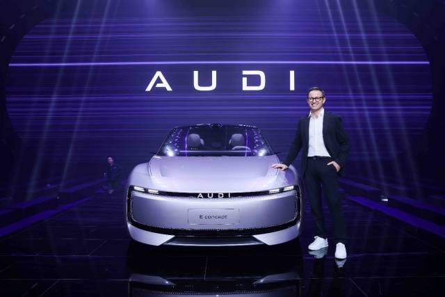 奧迪發布新品牌AUDI,攜AUDI E概念車全球首次亮相