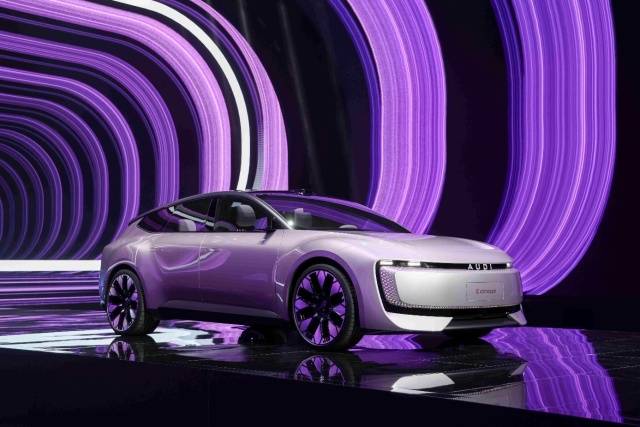 奧迪發布新品牌AUDI,攜AUDI E概念車全球首次亮相