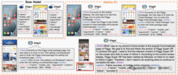 任務級獎勵提升App Agent思考力,淘天提出Mobile-R1,3B模型可超32B