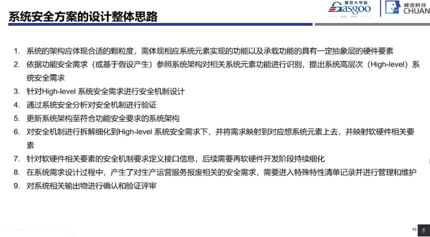 功能安全系統(tǒng)階段開始實施要點|蓋世大學(xué)堂功能安全系列知識講解 功能安全系統(tǒng)階段開始實施要點|蓋世大學(xué)堂功能安全系列知識講解