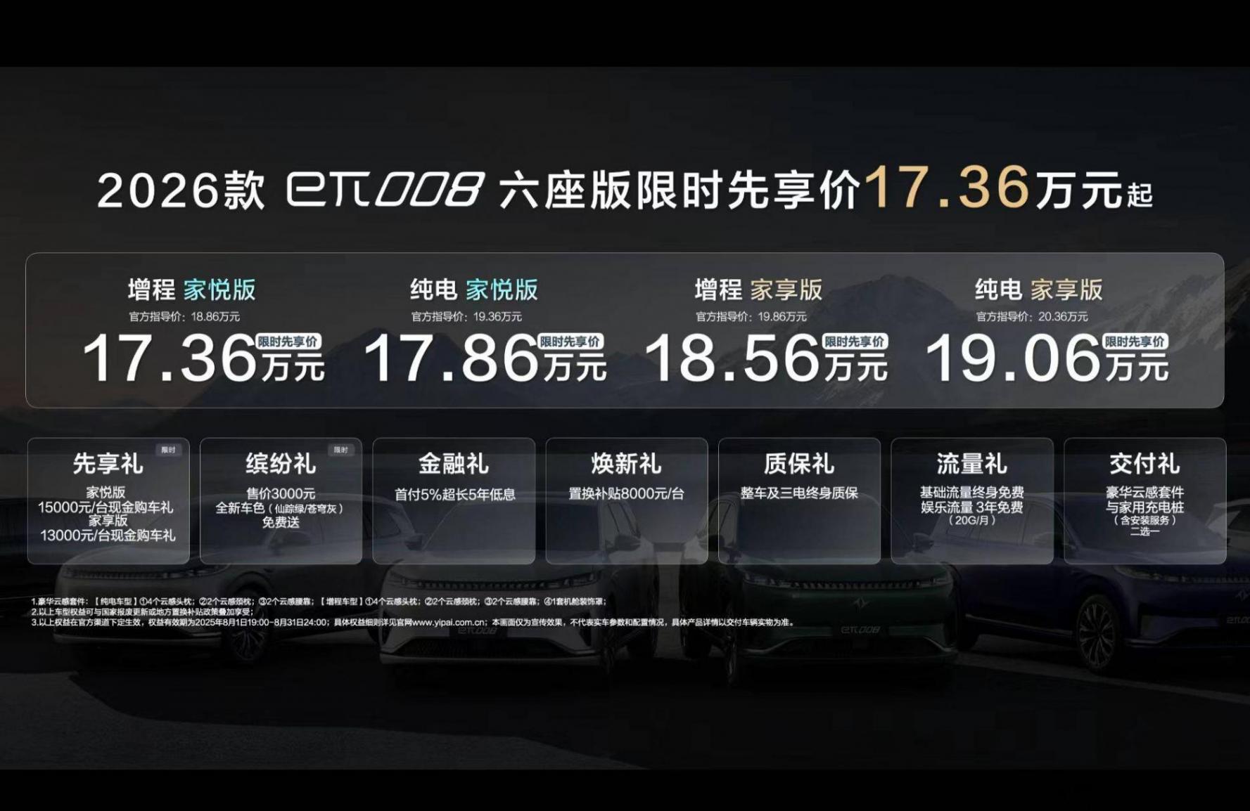 東風奕派eπ008六座版:17萬級家用SUV的“技術(shù)流”破壁者