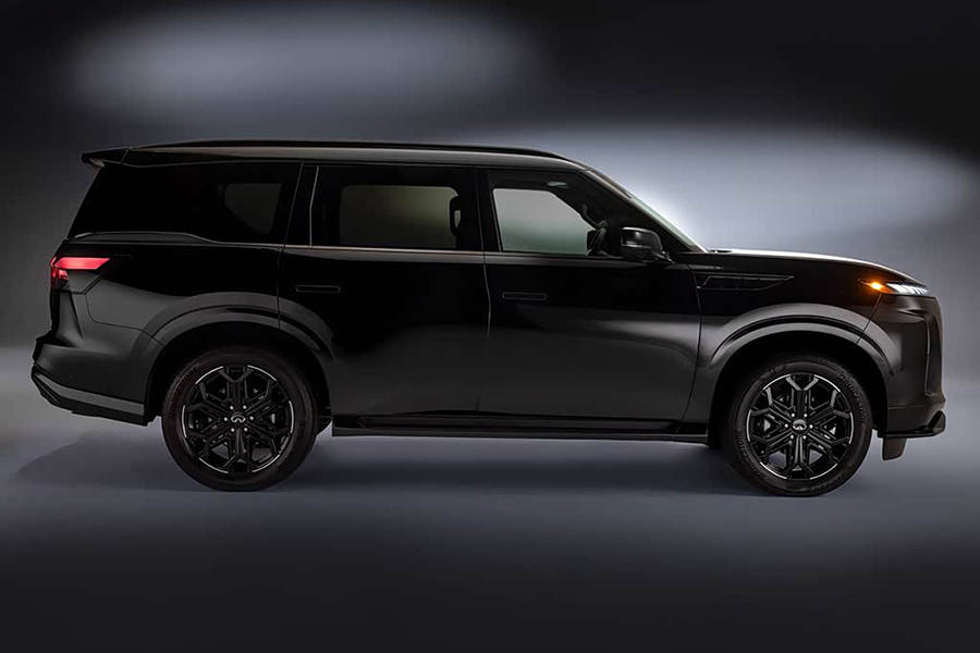 黑色套件+3.5T V6動力 2026款英菲尼迪QX80 Sport版本官圖發(fā)布