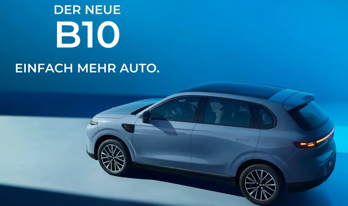 零跑B10汽車登陸歐洲市場:2.99萬歐元起售、可選3種配置
