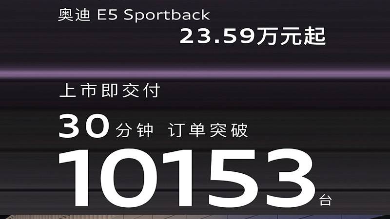 首次賣爆電動車的豪華品牌,為啥是奧迪