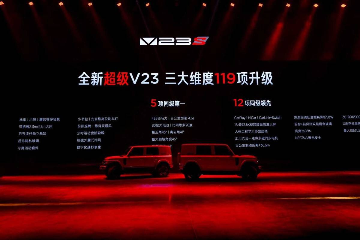 當iCAR把V23做成了性能車,我才知道電車的潛力有多強!