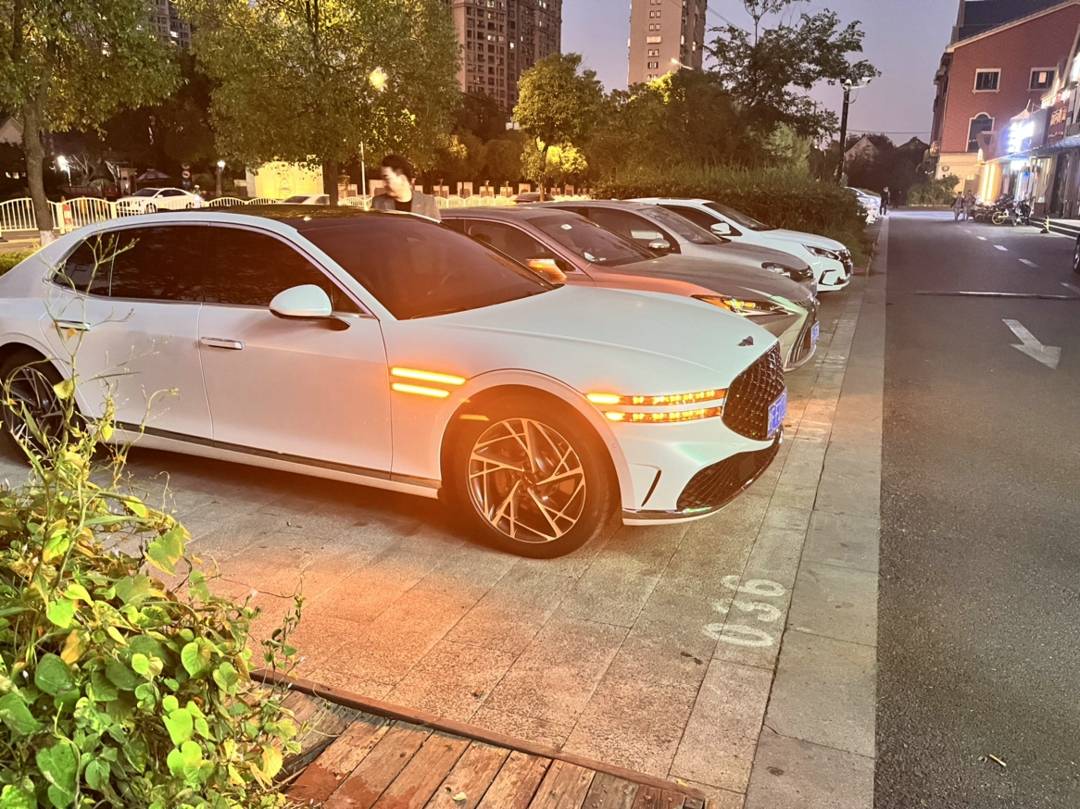 四川街頭,偶遇韓國“財閥”座駕G90,副駕駛:比12缸輝騰還罕見