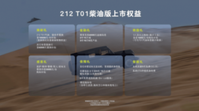 212 T01 柴油版:不堆參數重實用,以用戶需求破越野痛點
