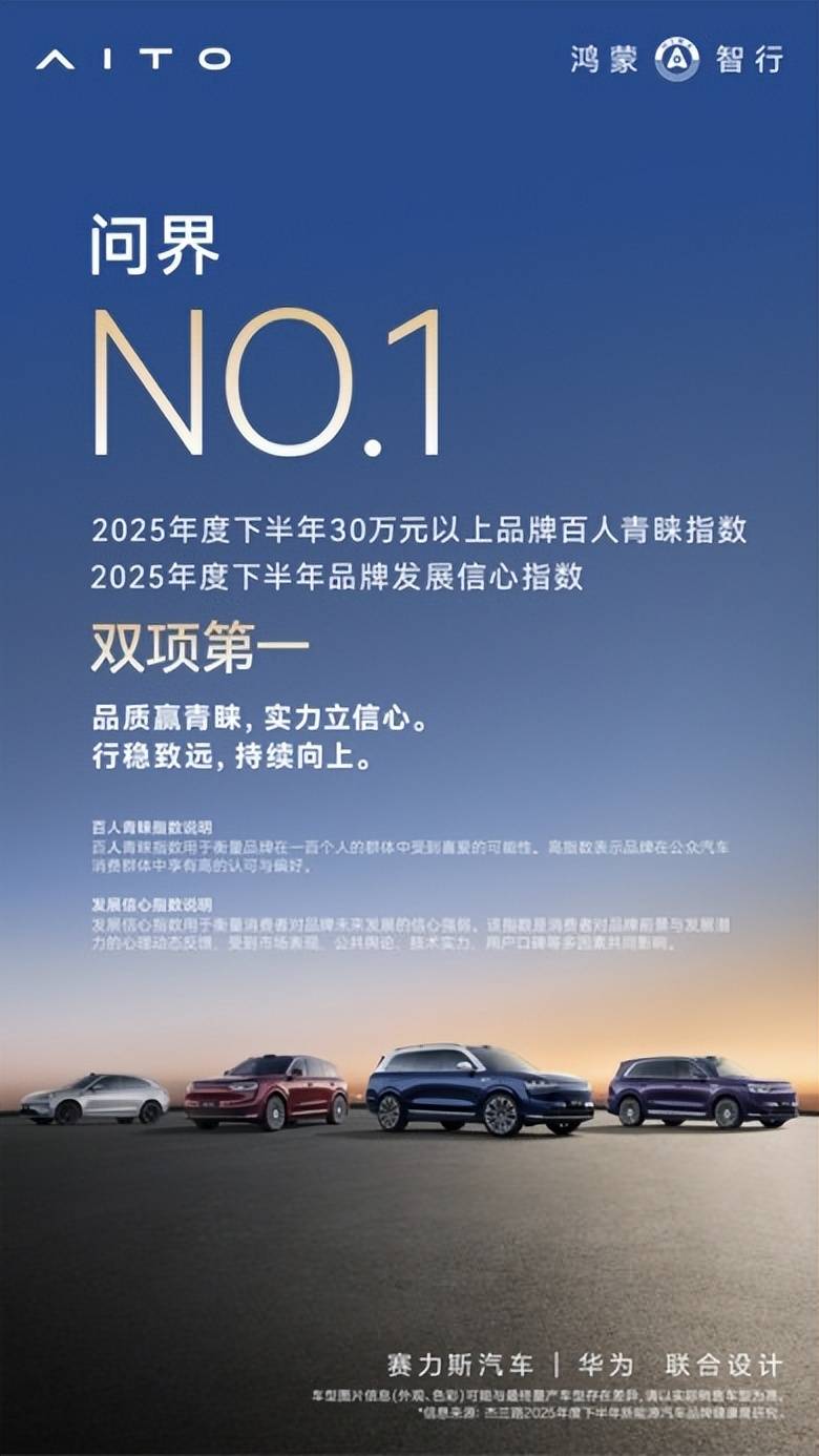 NPS四連冠!問界M9雙料登頂,實力引領新豪華市場