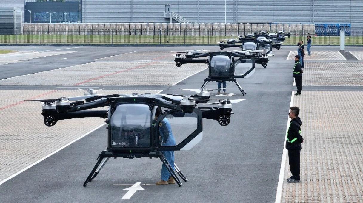 小鵬匯天陸地航母飛行器批量試產(chǎn)下線 小鵬匯天陸地航母飛行器批量試產(chǎn)下線